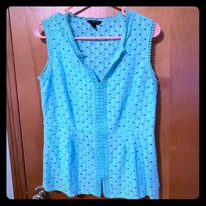 Banana Republic Classic Puckered Blouse- Size 10